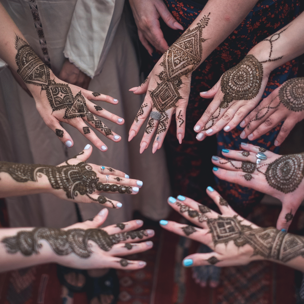 luxury yoga retreat morocco - henna