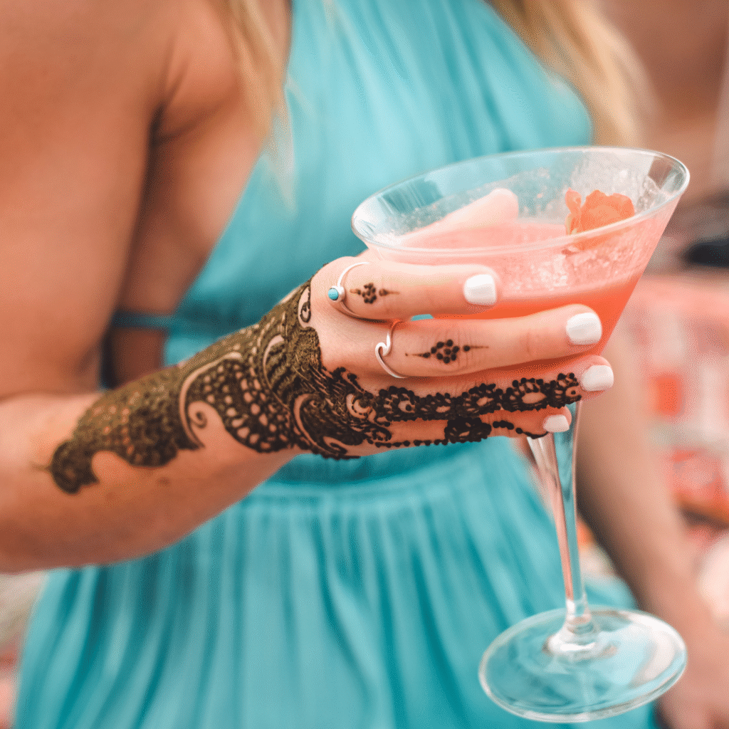 luxury yoga retreat morocco - cocktail