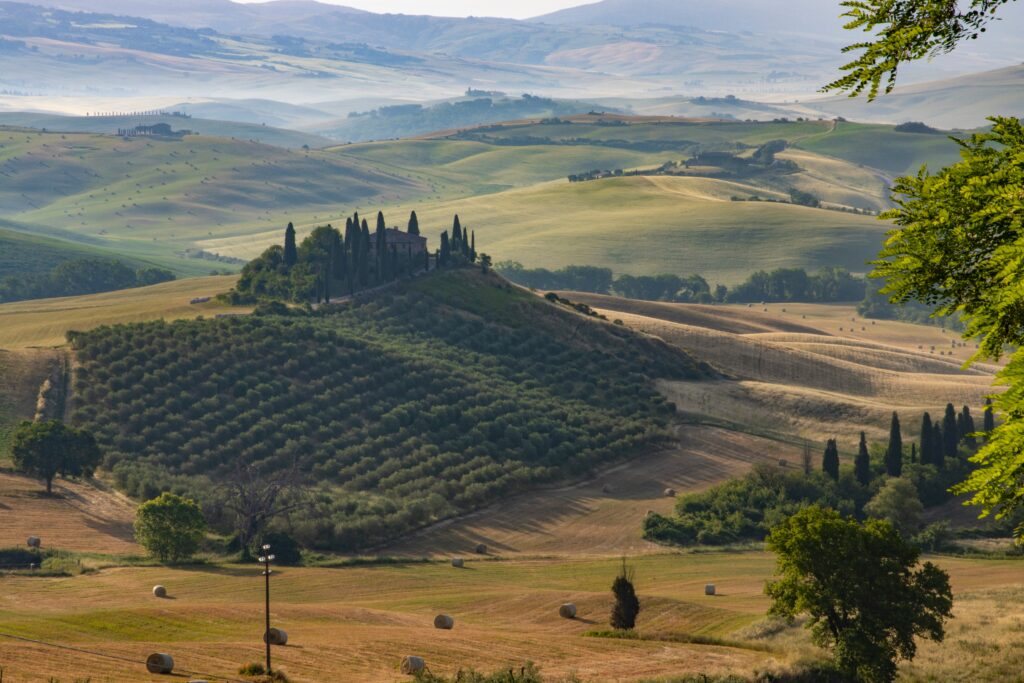 hills in italy
