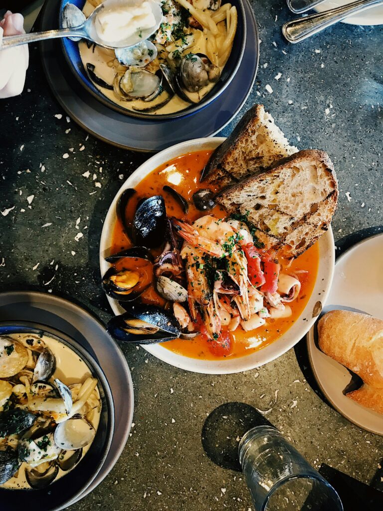 italian food - fish soup