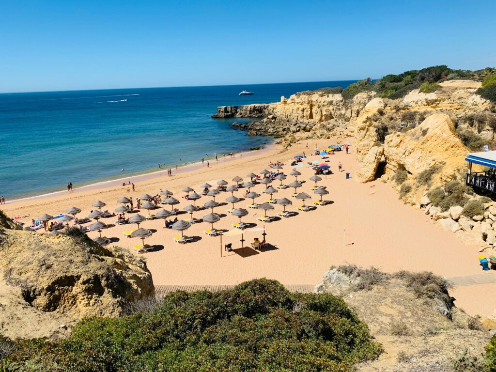 sandy beach in portugal