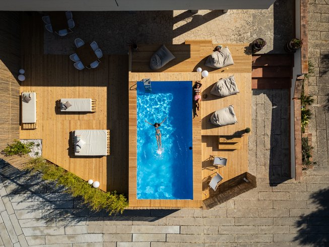swimming pool in the retreat