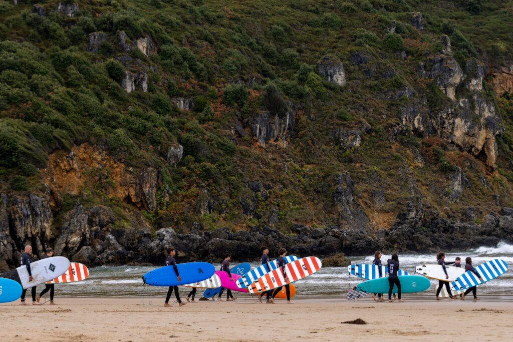 surf and yoga retreats in spain