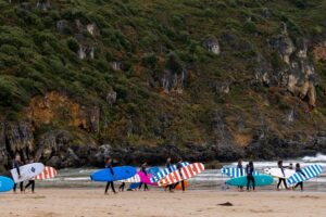 surf and yoga retreats in spain