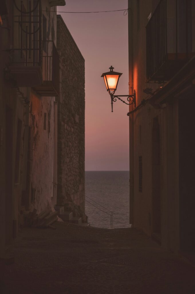 night lights in spain
