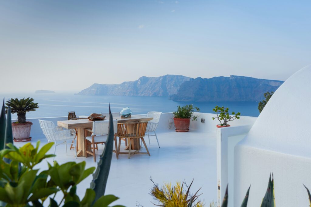 yoga and wellness retreats in Santorini