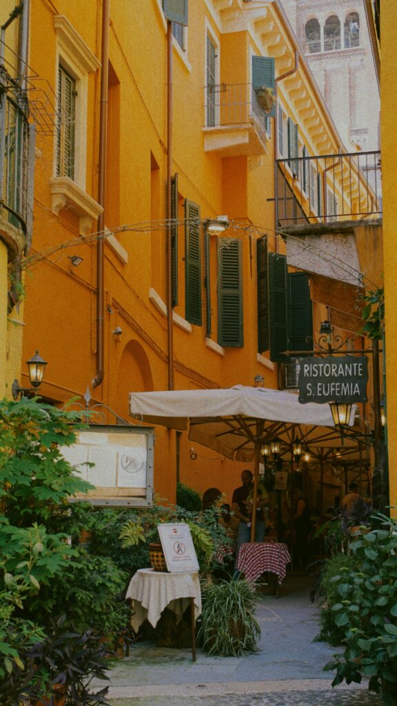 italy, view of taormina