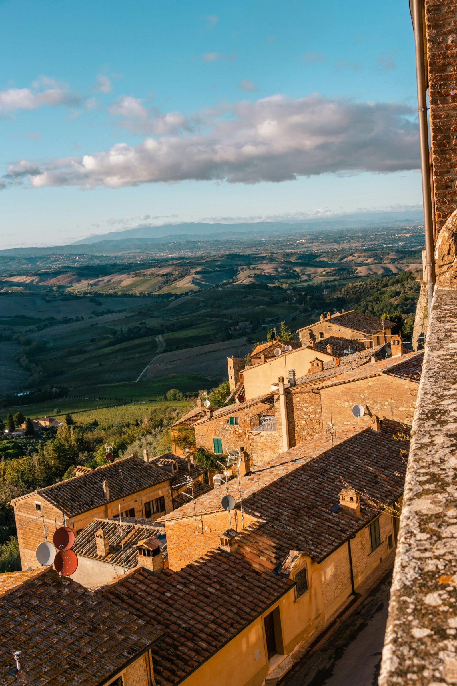 tuscan village in italy reflecting slowness care and contemplation