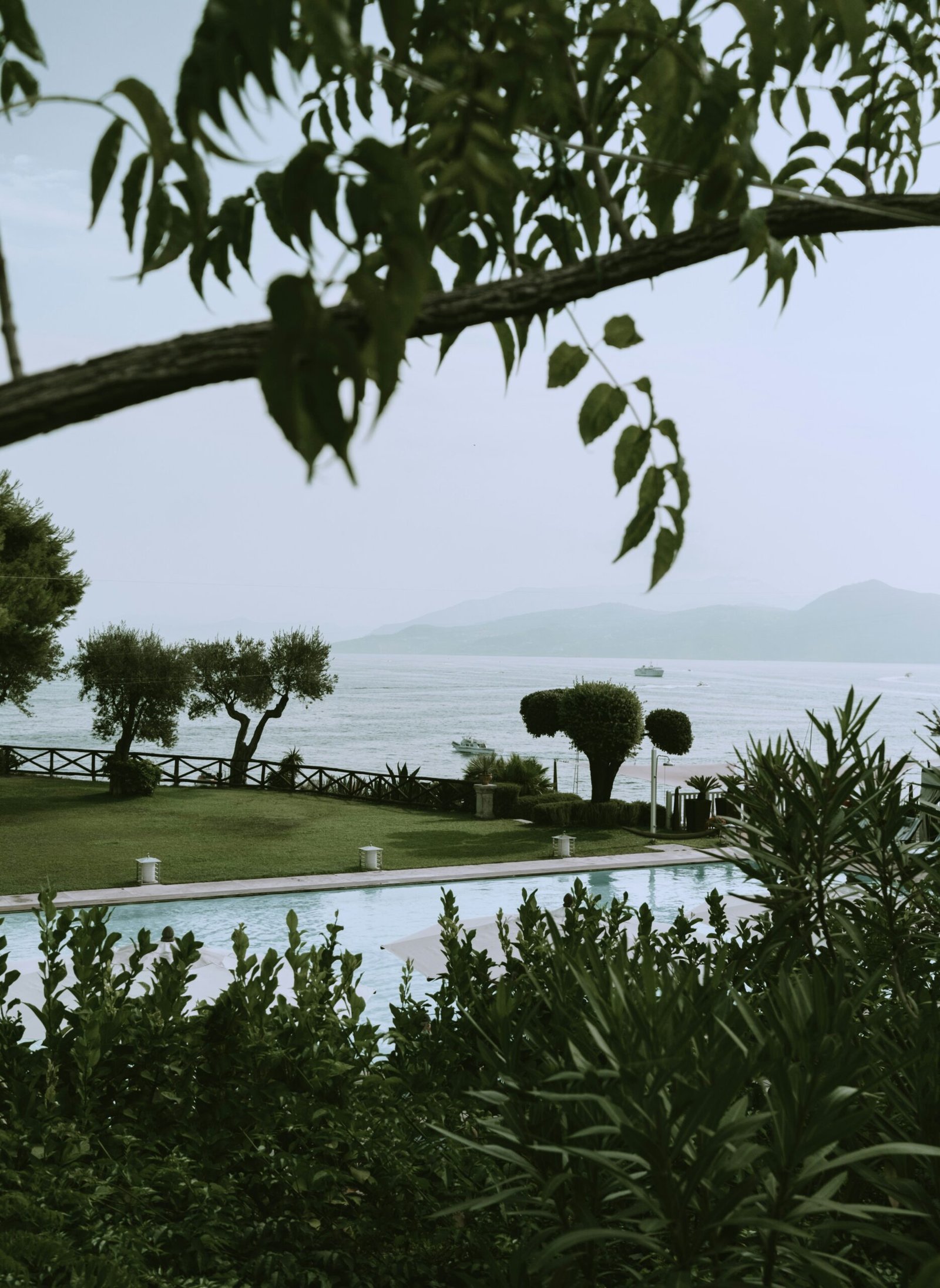 Waterside landscape in Capri, Italy, matching the serene coastal atmosphere of a retreat designed for calm and restoration.