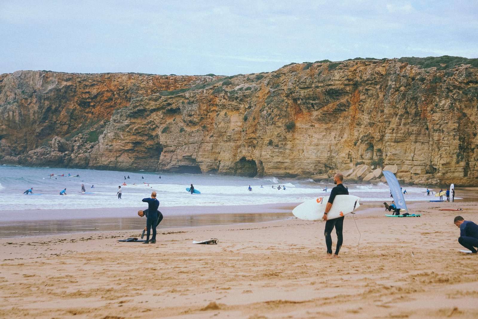 quiet portugal coastline during a peaceful november yoga retreat