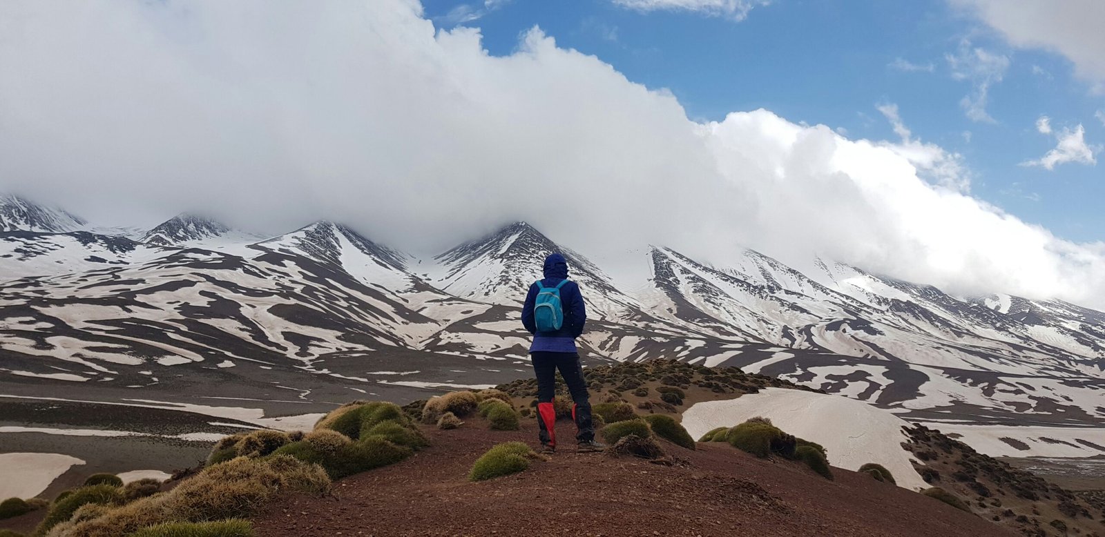 panorama of the atlas mountains