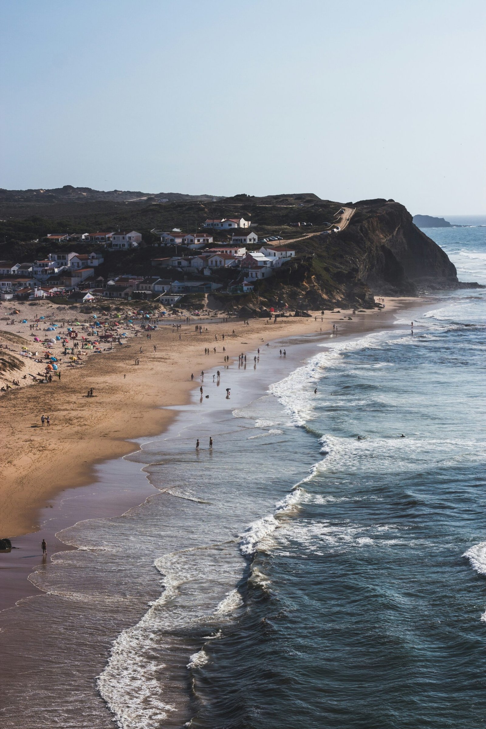 madeira coastline in portugal during june retreat season