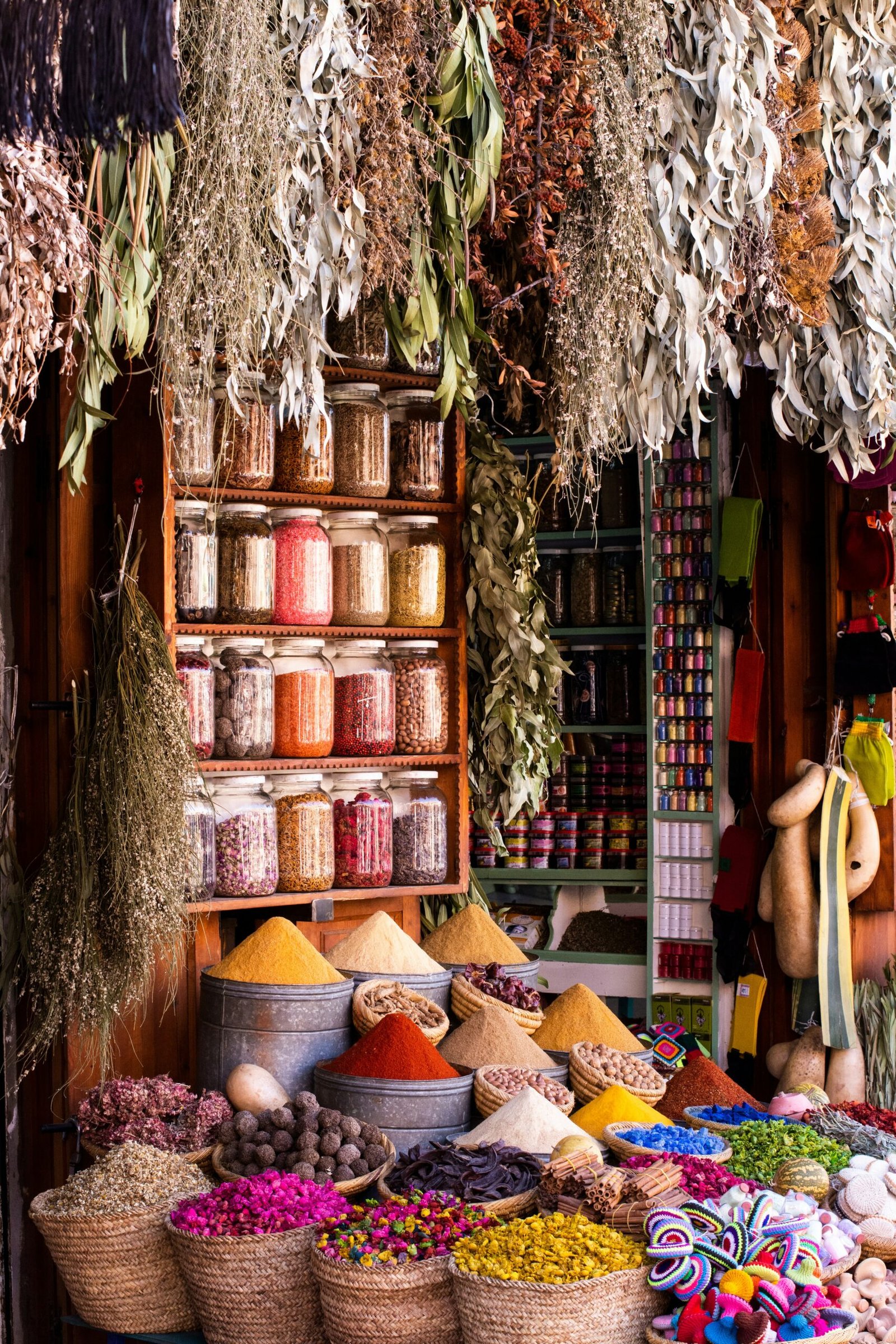 the best Yoga Retreats in Marrakech include a tour at the market
