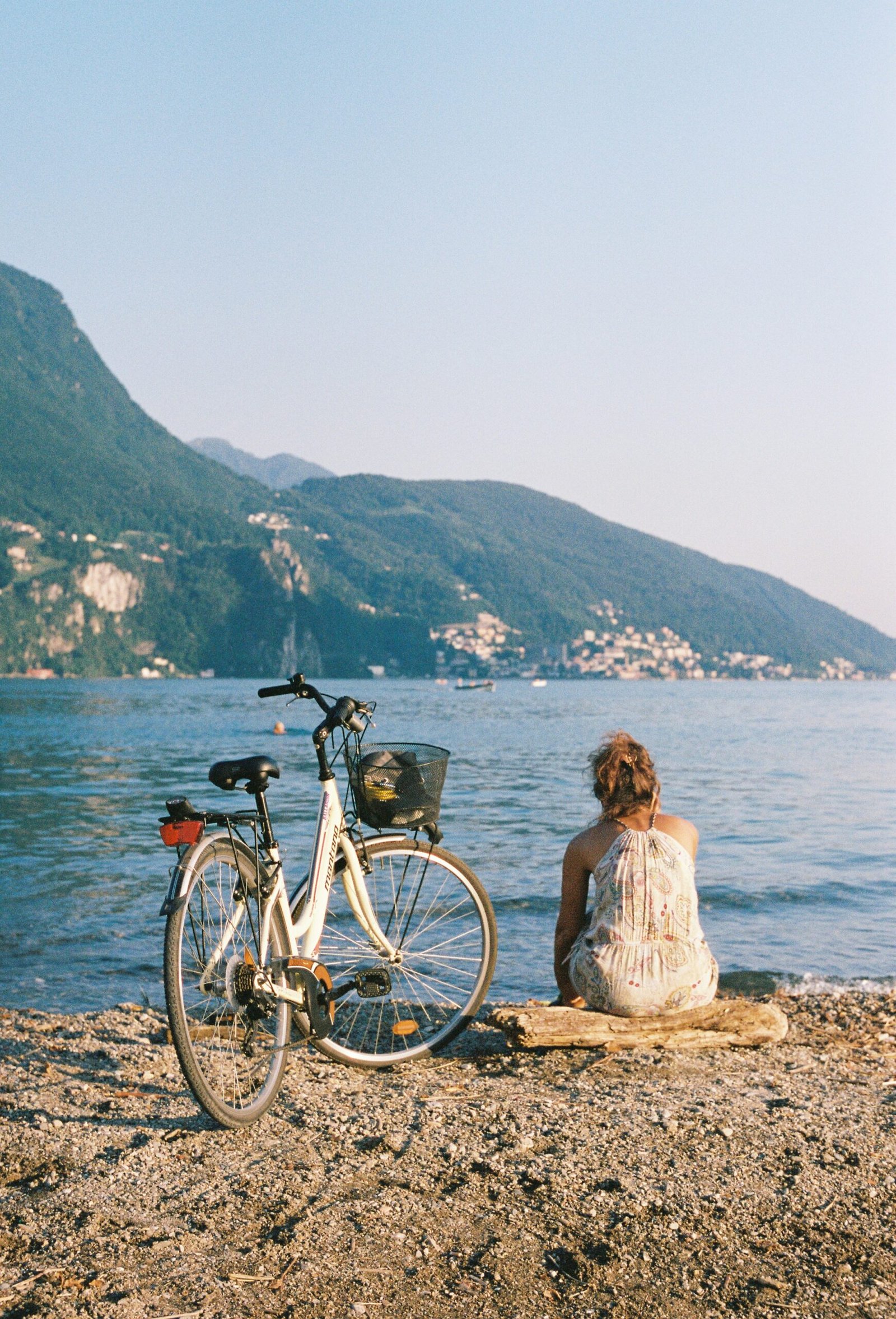 person resting peacefully without distractions