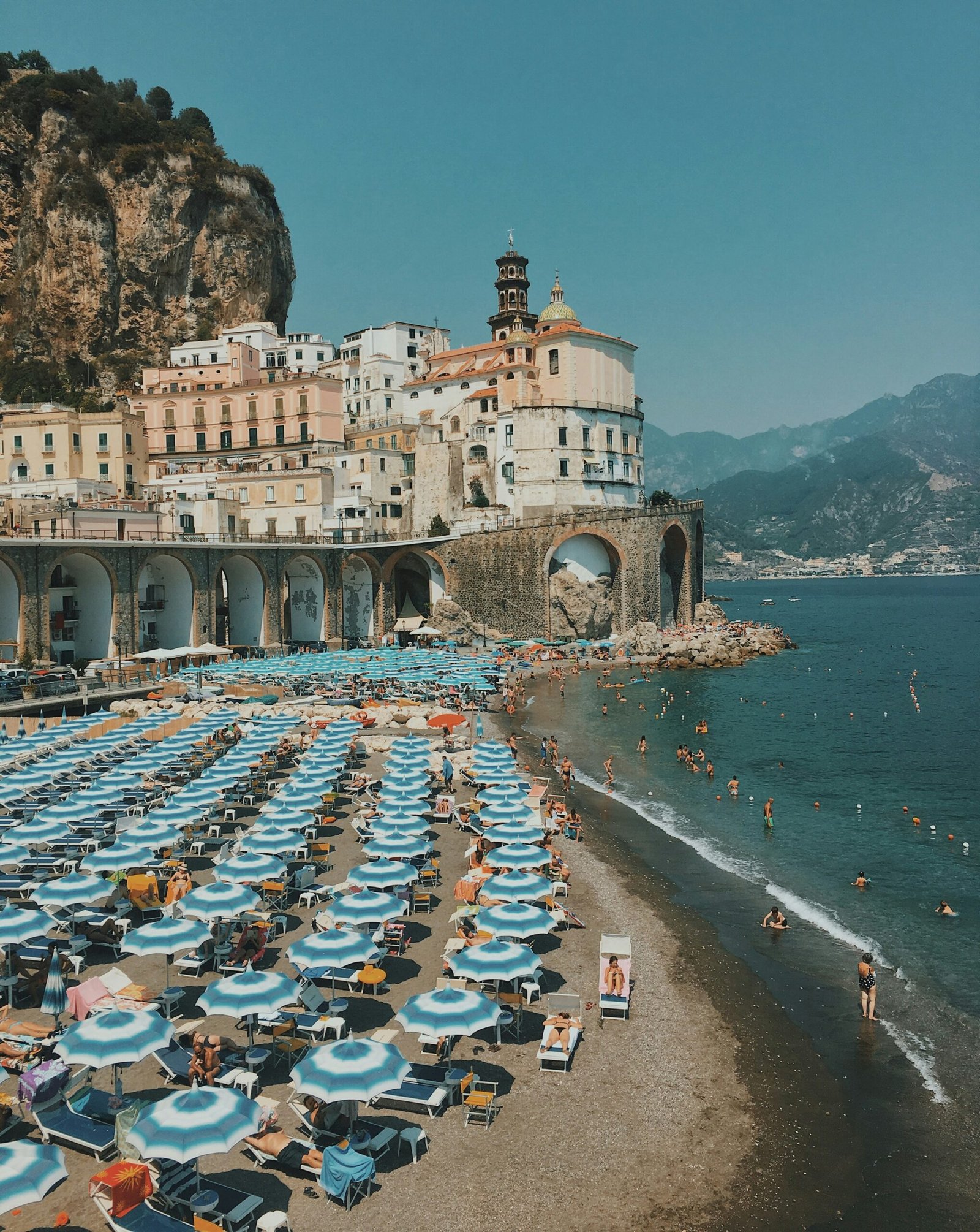 beach in italy in september