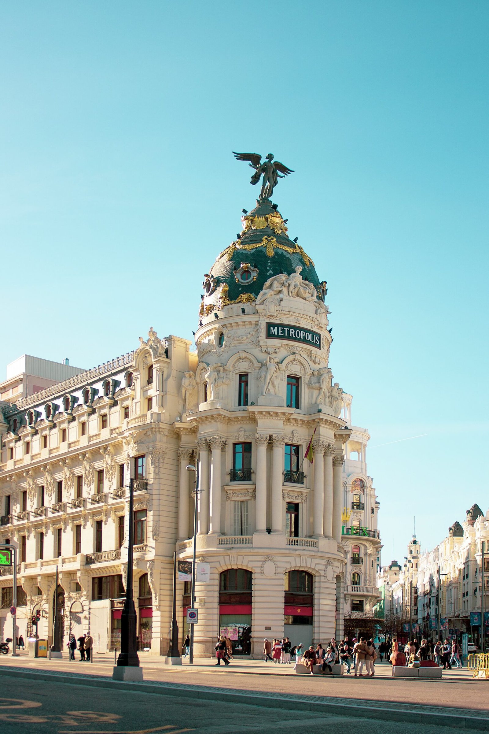 views of madrid