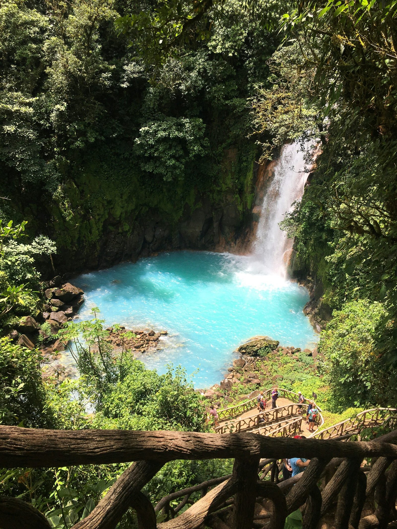 Jungle waterfall flowing into a clear pool for a refreshing retreat experience rooted in cooling, calm, and renewal