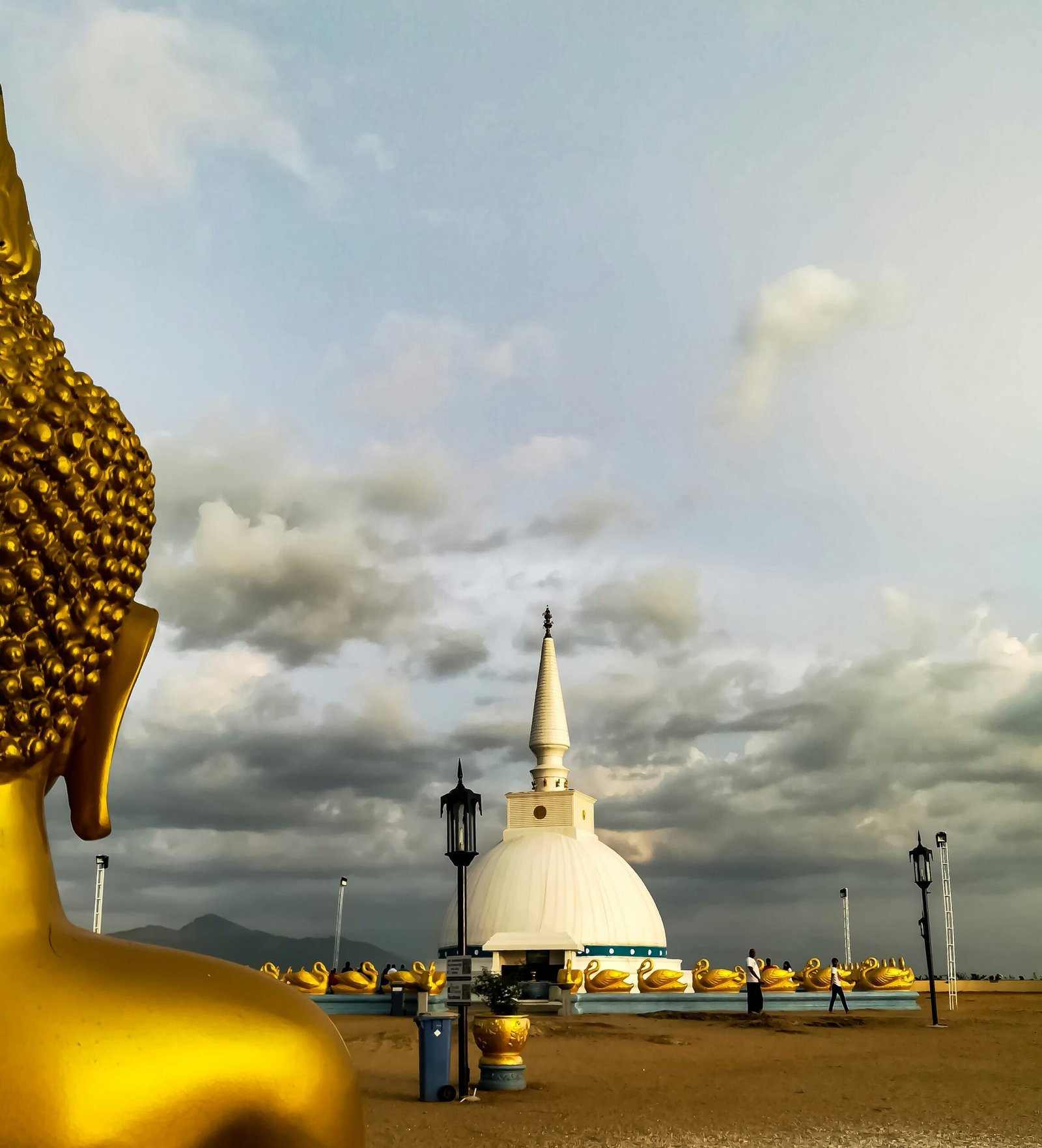 Temple setting in Kandy adding a peaceful spiritual dimension to a Sri Lanka retreat focused on healing and reflection.